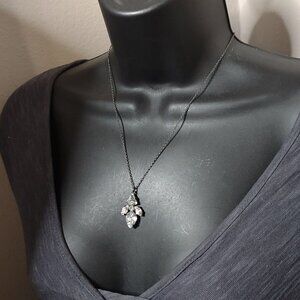 26 Inch Dark Juicy Couture Pendant Necklace